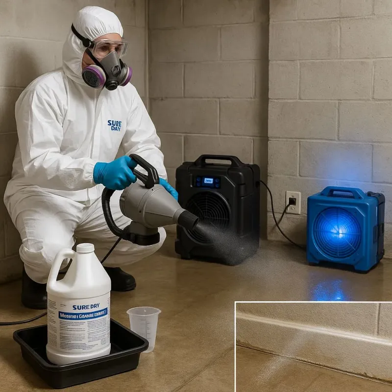 Sanitization and Odor Removal process in Robertson County, TX