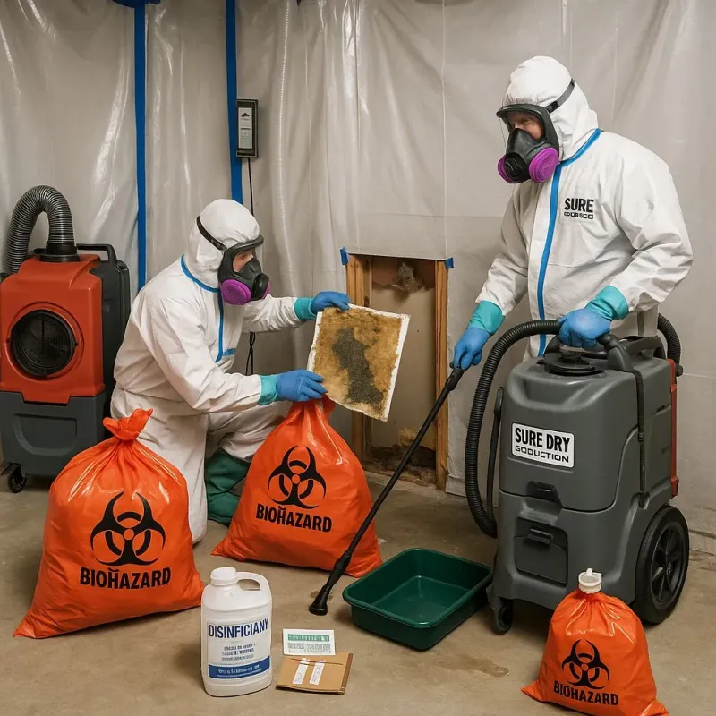 Contaminated Water Handling Protocols process in Robertson County, TX