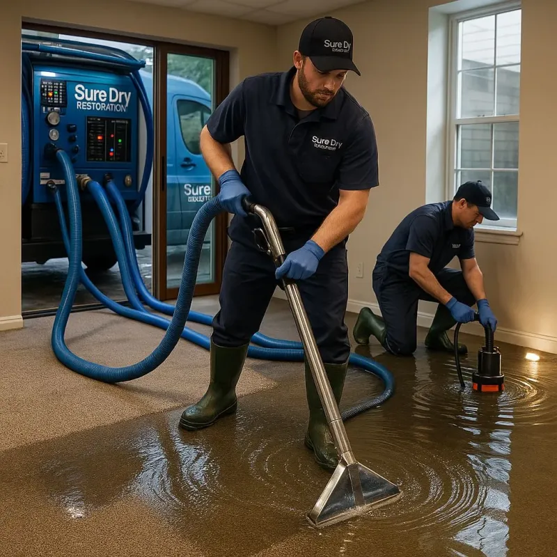 Water Extraction and Removal process in Robertson County, TX